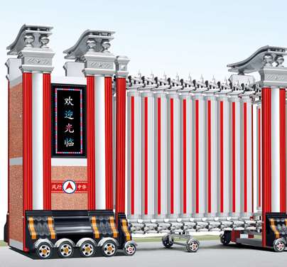 电动伸缩门框架结构叙述