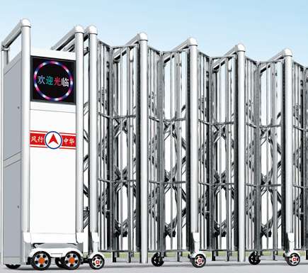 电动伸缩门的道闸控制系统