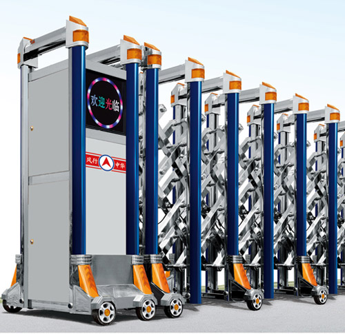 不锈钢伸缩门王者六号