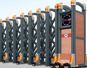 铝合金伸缩门宏图五号B